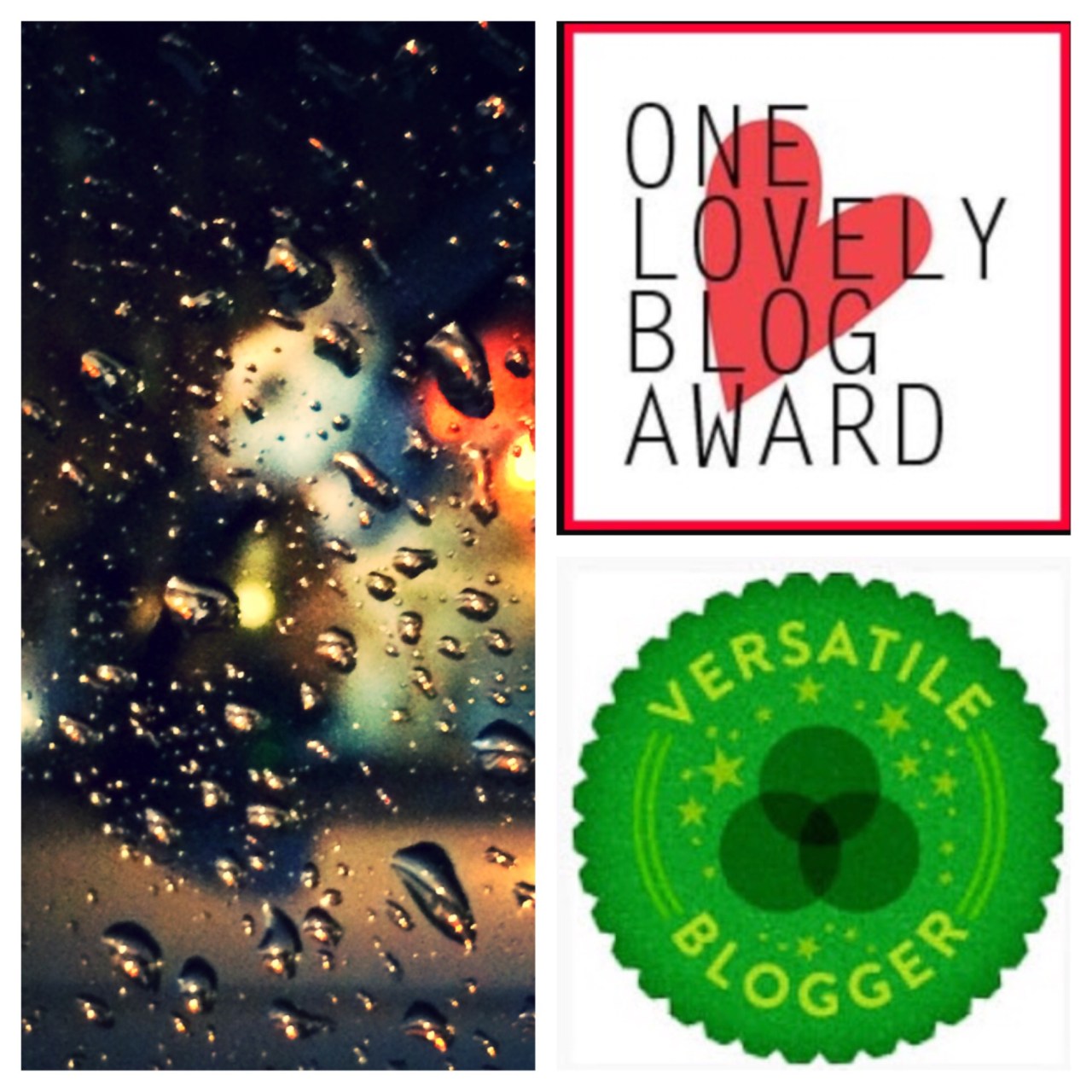 Awards Season: One Lovely Blog Award & Versatile Blogger&nbsp;Award