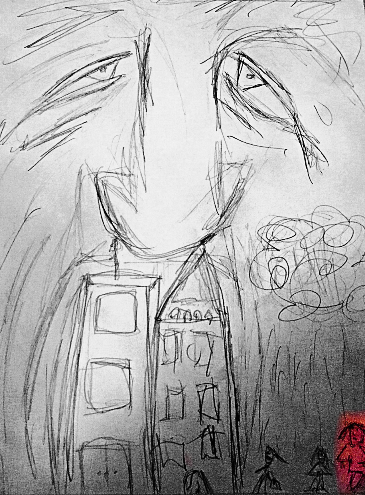 Caught in the Throat.