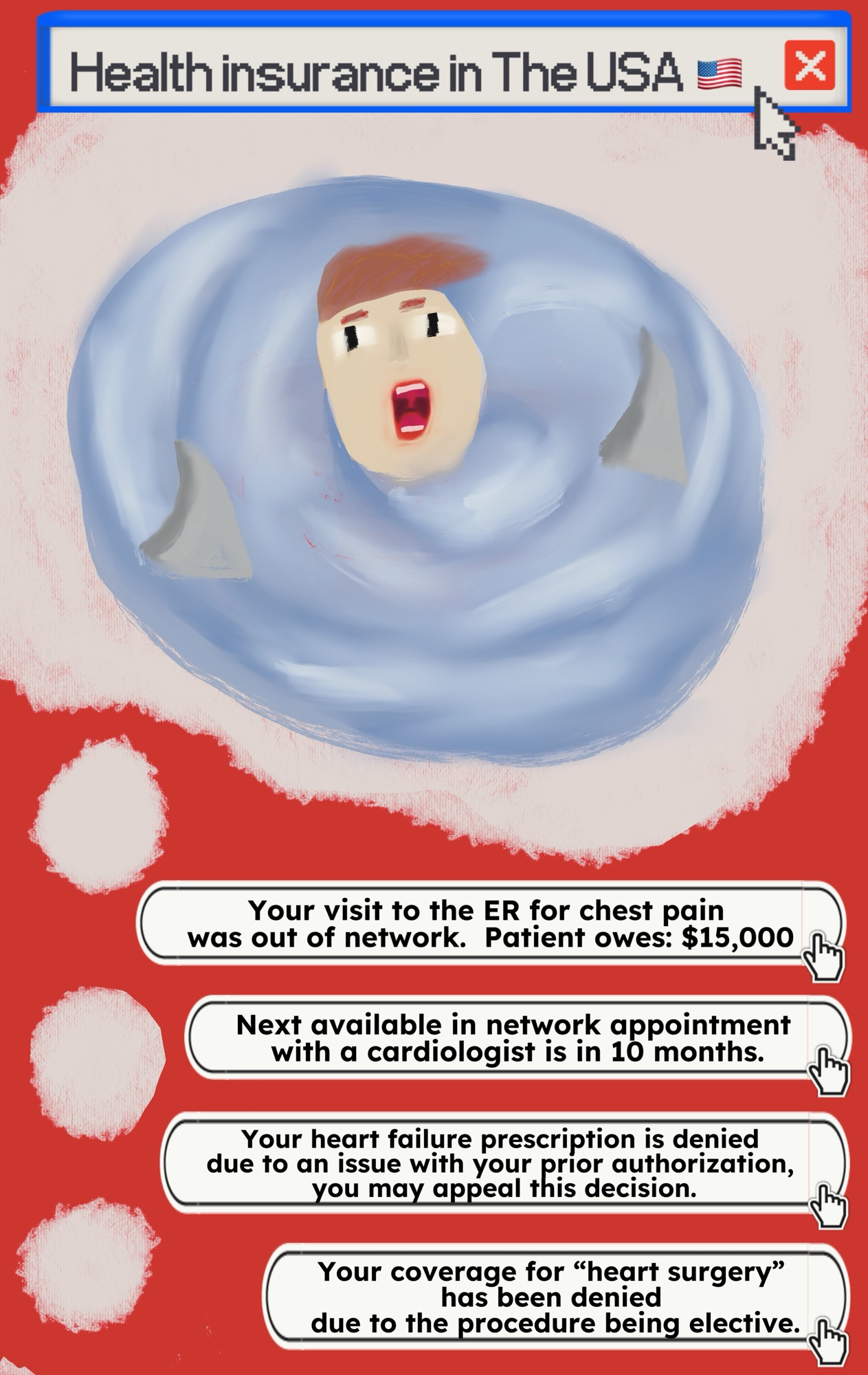 Home of the Fee, Land of the Claim&nbsp;Denial.